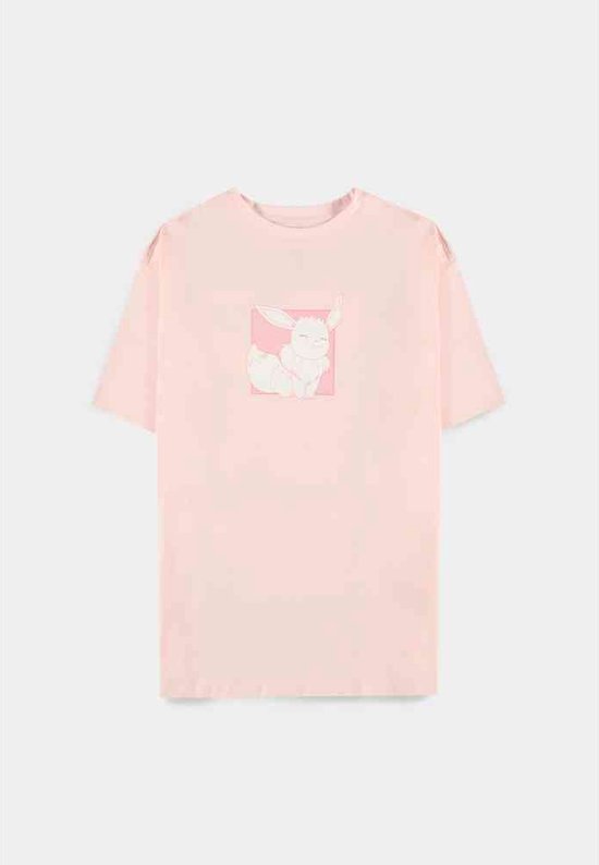 Pokémon - Eeveelutions Dames T-shirt - XL - Roze