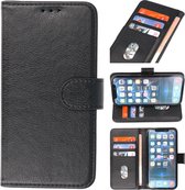 Wicked Narwal | bookstyle / book case/ wallet case Wallet Cases Hoesje voor iPhone 13 Zwart