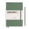 Leuchtturm1917 A5 Medium Notitieboek blanco Olive - Notebook - 4004117609374