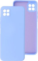 Wicked Narwal | 2.0mm Dikke Fashion Color TPU Hoesje voor Samsung Samsung Galaxy A22 5G Paars