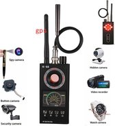 TKMARS Anti Spy Draadloze RF Signaal Detector Bug GSM GPS Tracker Verborgen Camera Afluisteren Apparaat Militaire Professionele Versie K68 - ZWART