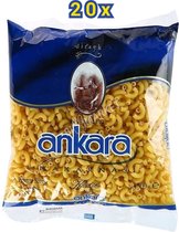 Nuhun Ankara Makarnasi - Dirsek Elbow Macaroni - 500 gr - 20 stuks
