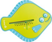 Safety 1st Platte Vis Thermometer - Badthermometer - Wit en Limegroen