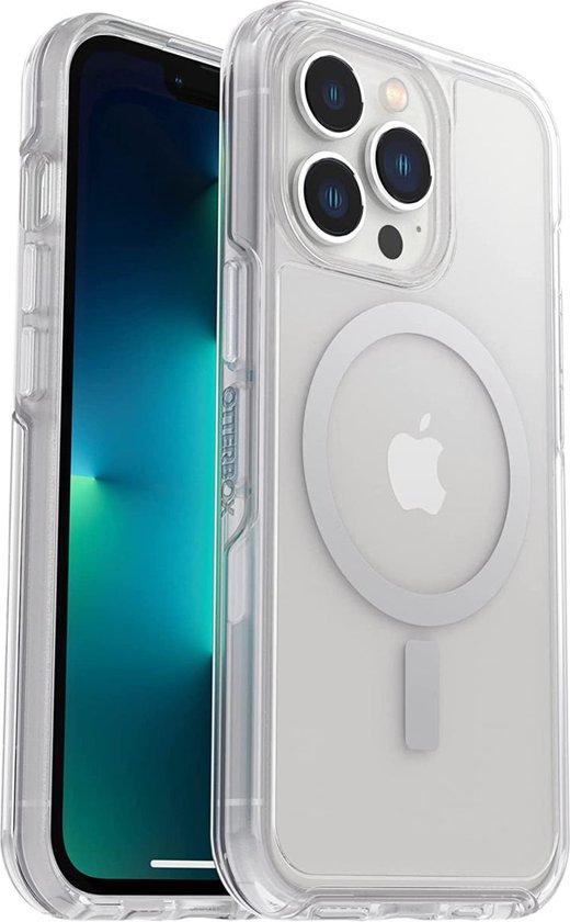 OtterBox Symmetry+ hoesje met MagSafe - Geschikt voor de iPhone 13 Pro - Transparant