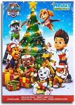 Adventskalender paw patrol met Hondjes met 25 melk chocolade - adventskalender 2021