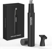 Bol.com Neus- en Oorhaartrimmer - USB oplaadbare neushaartrimmer - Incl. bakkebaarden trimmer - Professioneel - Pijnloos - Water... aanbieding