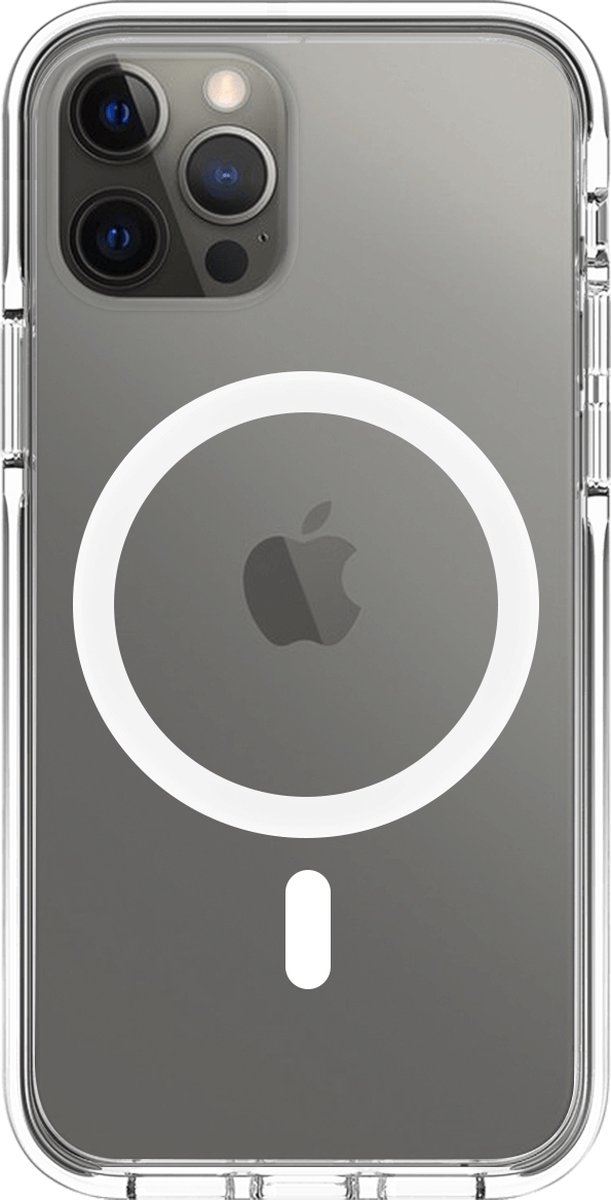 iPhone 11 Pro Max - hoesje transparant Draadloos oplaadbaar