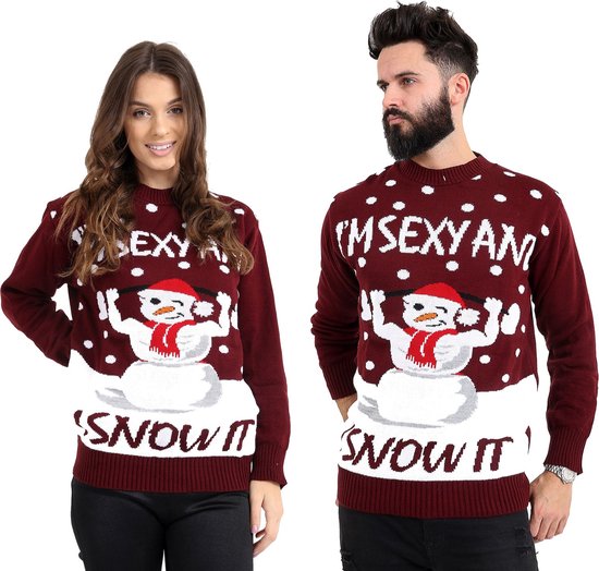 Foute Kersttrui – I’m Sexy And I Snow It