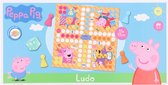 Ludo Peppa Pig Bordspel - Oranje - 2 tot 4 Spelers - 33 x 33 cm - Vanaf 3 jaar