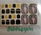 teen nagel stickers nailart rose diamant nail art sticker kalknagel verbergen