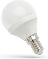 Spectrum - LED lamp E14 G45 - 6W vervangt 47W - 3000K warm wit licht