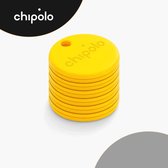 Chipolo One - Bluetooth GPS Tracker - Keyfinder Sleutelvinder - 6-Pack - Geel