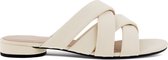 Ecco W Flat slippers beige - Maat 39