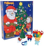 JEMINI T'CHOUPI ADVENTKALENDER MET 35 STUKS - 36 X 39.5 CM