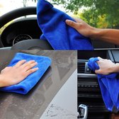Microvezeldoek - 3 stuks - Auto - Car - Schoonmaak - Interieur - Handdoek