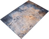 Vloerkleed Gekleurd | Oxygen Marmer Blauw - 305 x 245 cm