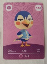 Amiibo animal crossing new horizons  kaart ace 443  serie 5