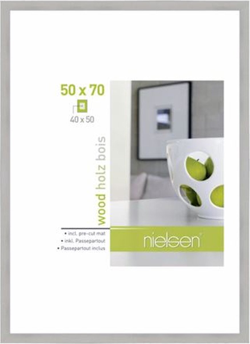 Nielsen Fotolijst 8988035 Apollon Zilver 50x70 cm