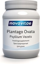 Nova Vitae - Plantago Ovata - Psyllium Vezels - Psylliumvezels - 500 gram - puur