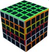 Afbeelding van het spelletje Puzzelkubus 5x5 premium Carbon cube, braintrainer, speed cube braingame, breintrainer, breinbreker