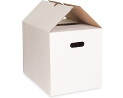 Verhuisdozen Premium - extra sterk - 30 stuks - 58 liter - Klikklak® - autolock/zelfsluitend - draagkracht 100kg