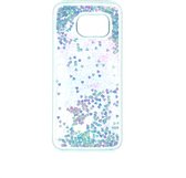 DrPhone SGC 5 – Siliconen Glitter Case - Siliconen Bumper Case Met Verstevigde Randen – Schokbestendig – Geschikt voor Smartphone Galaxy S7 Edge