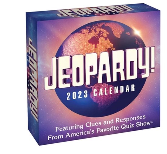 Jeopardy! 2023 DayToDay Calendar, Sony 9781524872878 Boeken