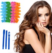 Fatalbeauty_Heatless Curls - Wave Formers - 14 stuks - 30 cm - Krulspelden - Haarrollers - Hair Curler - Volledige Set - Krullen Zonder Hitte