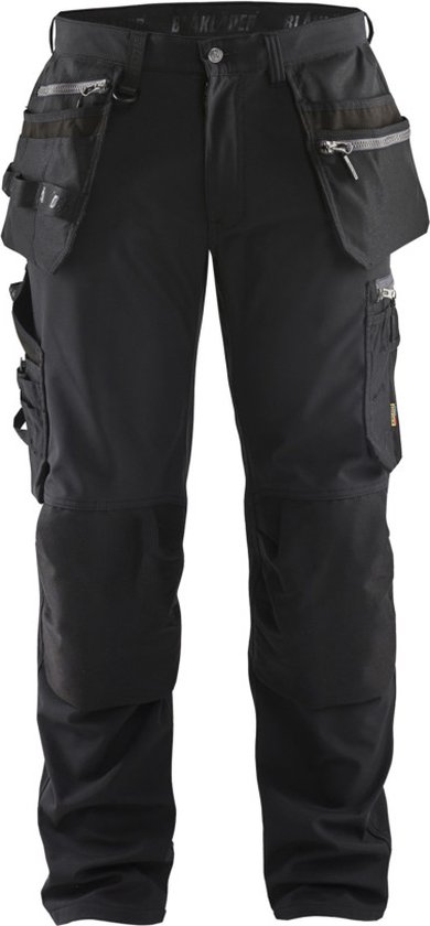 Pantalon travail hiver Blaklader 1477 en softshell stretch