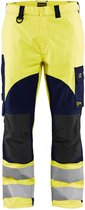 Blaklader Multinorm werkbroek Inherent 1588-1512 - High Vis Geel/Marineblauw - C60