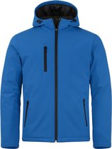 Clique Padded hoody softshell kobalt l