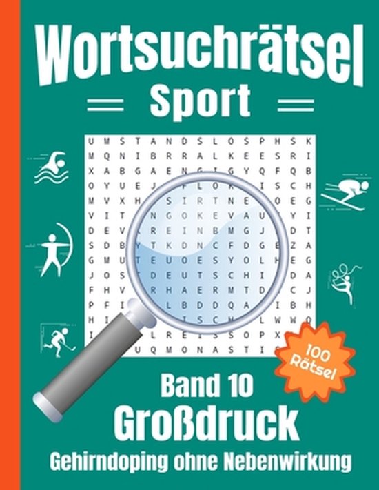 Wortsuchrätsel Großdruck - Sport
