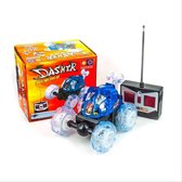 Stunt Car - 360° - RC Auto - Bestuurbare Auto -Met Muziek - Met licht- Radiografische Auto - Blauw