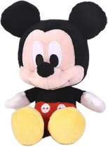 Mickey Mouse - Dinsey Junior Mickey Mouse Pluche Knuffel 24 cm | Disney Plush Toy | Speelgoed knuffelpop knuffeldier voor kinderen jongens meisjes Mickey Mouse Minnie Mouse Pluto D