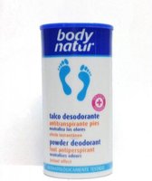 Body Natur Pies Talco Desodorante 75g