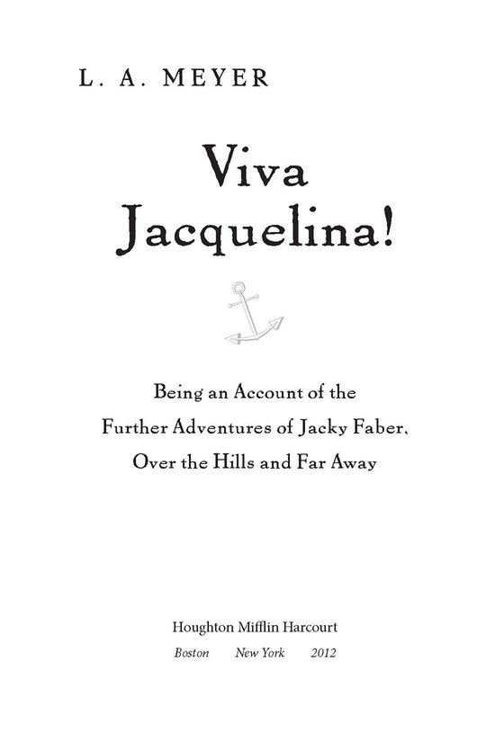 Bloody Jack Adventures 10 - Viva Jacquelina! - cover