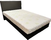 Complete boxspring - 120x200 - Incl. pocketvering matras - zwart