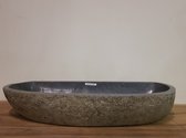 Wasbak natuursteen FL21140 - 91x39x15cm