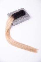 Virgin hair weave double drawn straight 22" color 1B/24C OMBRE