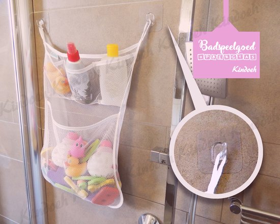 Kindoeh - Filet / sac / porte-monnaie / organiseur speelgoed de Bain