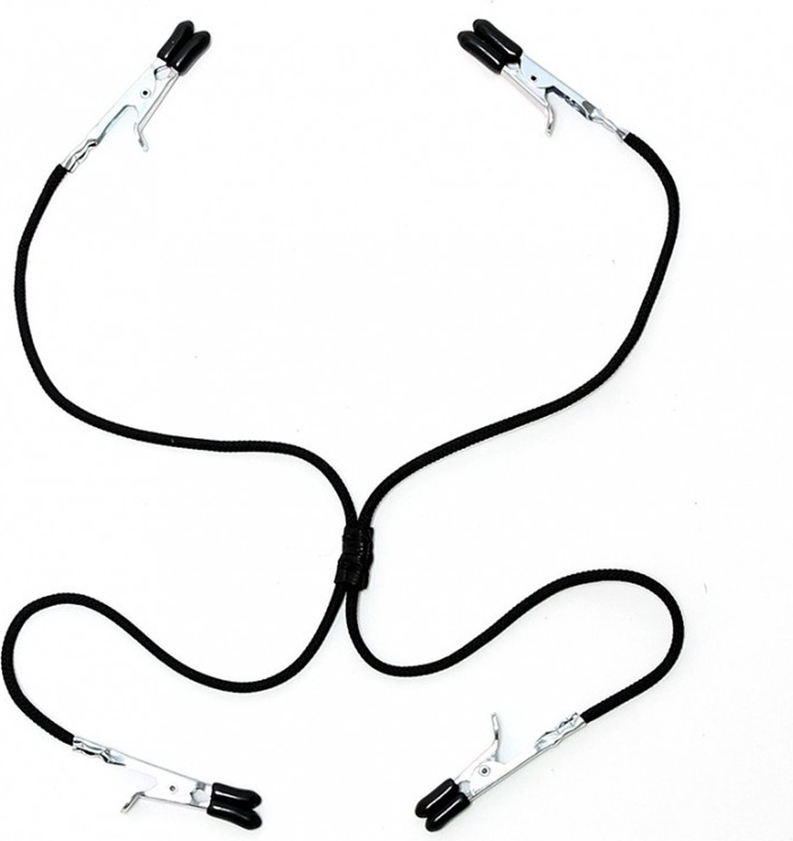 Goedkoopste Bondage Play - elastiek tepelklem schaamlipklem
