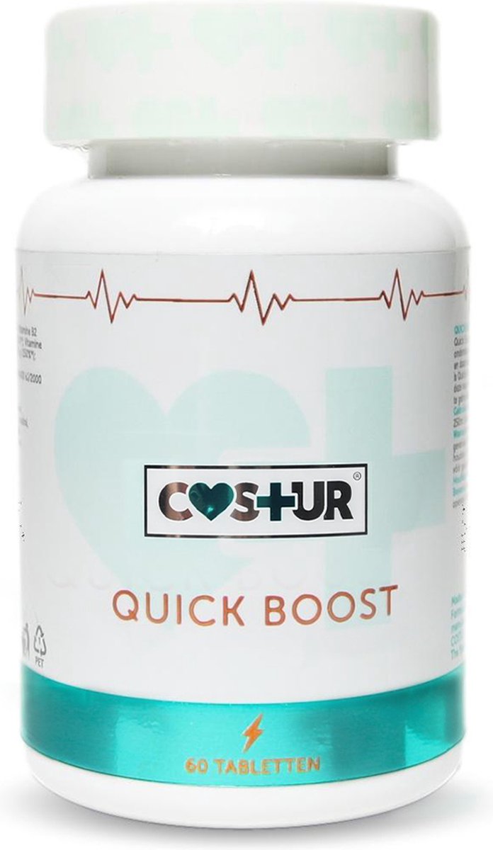 Goedkoopste Costur Quick Boost - Supplement - Energie - Anti dip