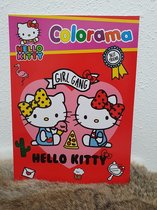 Colorama kleurboek Hello kitty Girl gang, 45 blz