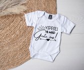 Baby romper | Yippie! Ik word grote zus! Maat 62