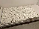 Slaaptunnel voor peuterbed 70 x 140cm. Met veren