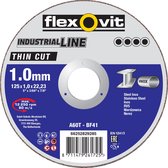 Flexovit doorslijpschijf vlak vlak thin cut Inox - 115x1,6x22,23mm