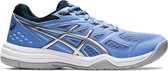 ASICS Upcourt 4 Dames - Sportschoenen - blauw/zilver - maat 37