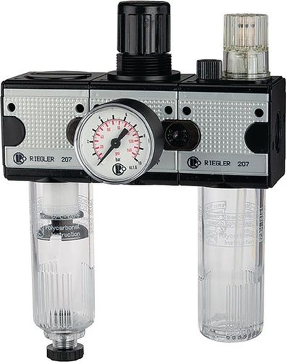 Riegler - Onderhoudsunit - 1/2" - 3000 l/min
