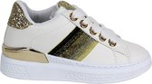 Babes & Binkies Sneakers cool Gold Kids Wit, Goud - Maat 33