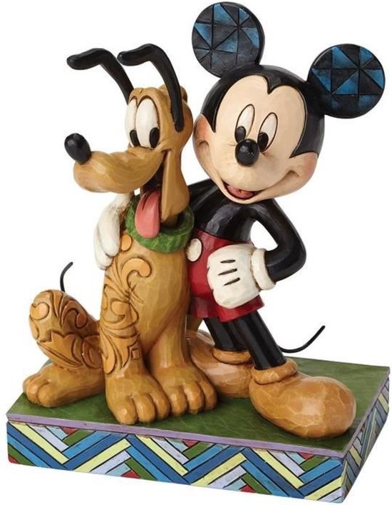 volgorde AIDS vergeven ENESCO Disney beeldje - Mickey en Pluto | bol.com